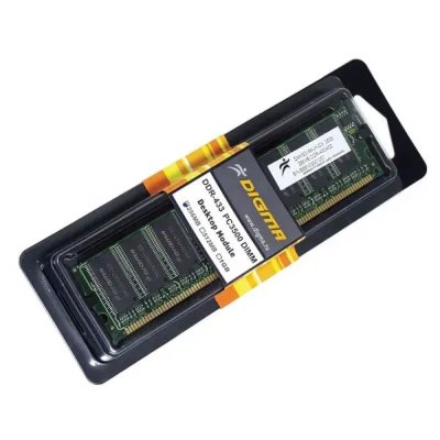 Оперативная память Digma DDR 1024Mb PC3200 200MHz