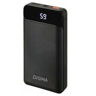 Внешний аккумулятор Digma DG-20000-PL-BK