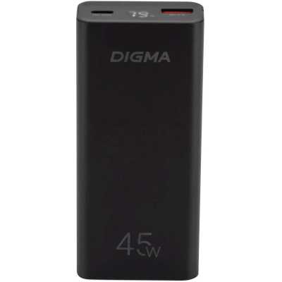 Внешний аккумулятор Digma DGPF10E45ABK