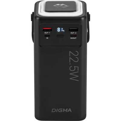 внешний аккумулятор Digma DGPF50B22PBK
