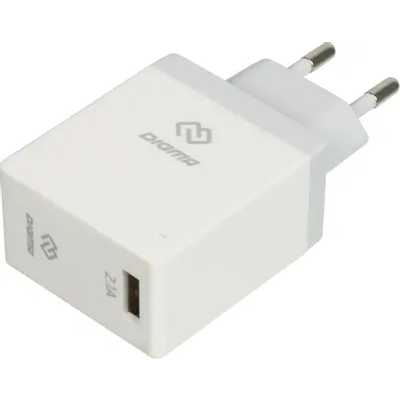 Сетевое зарядное устройство Digma DGWC-1U-2.1A-WG