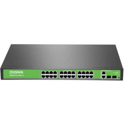 коммутатор Digma DSP224F-2C-R400 V1