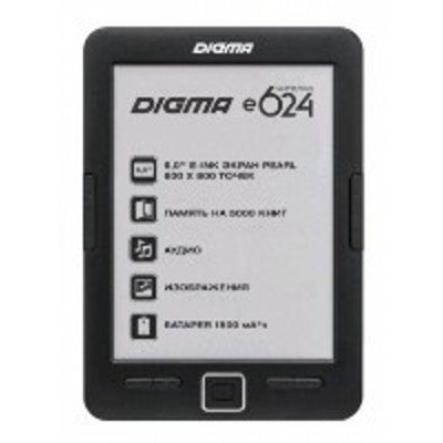 электронная книга Digma E624 Black 4GB