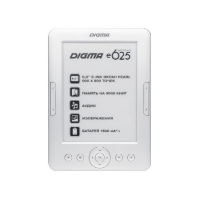 электронная книга Digma E625 Silver 4GB