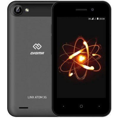 смартфон Digma Linx Atom 3G Grey