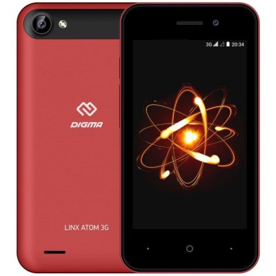 смартфон Digma Linx Atom 3G Red