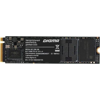 SSD диск Digma Mega M2 256Gb DGSM3256GM23T