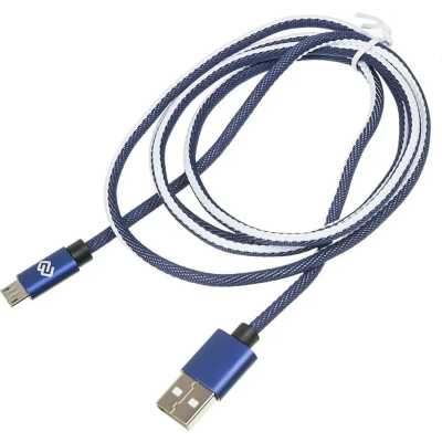 Кабель Digma MICROUSB-1.2M-BRAIDED-BL