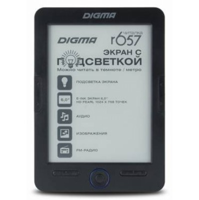 электронная книга Digma R657 Black 4GB