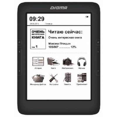 электронная книга Digma T645 Black 4GB