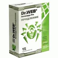 Антивирус Dr. Web Pro Коробка продления BBW-W12-0001-2