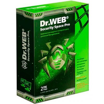 антивирус Dr. Web Security Space Pro AHW-B-24M-2A2