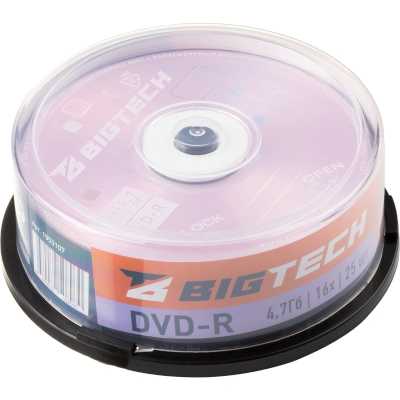 Диск DVD-R BigTech YDVDRB003