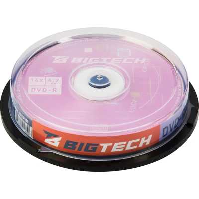 Диск DVD-R BigTech YDVDRB004
