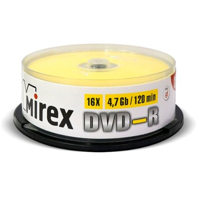 диск DVD-R Mirex 202417