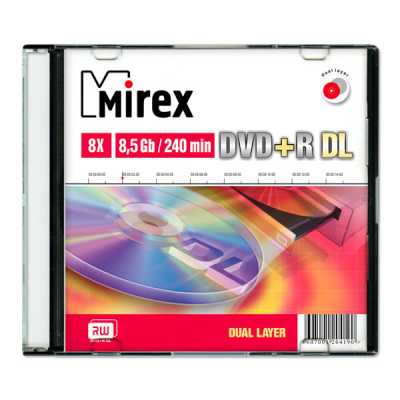 диск DVD+R Mirex 204190
