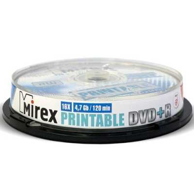диск DVD+R Mirex 204596
