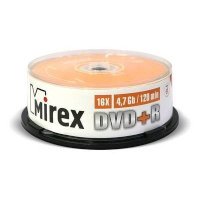 Диск DVD+R Mirex UL130013A1M