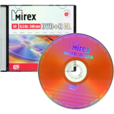диск DVD+R Mirex UL130062A8S