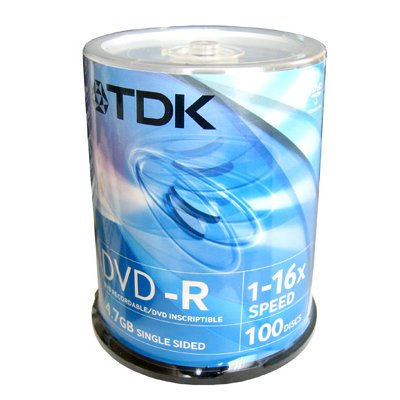 диск DVD+R TDK 75000003931/DVD+R47CBED100