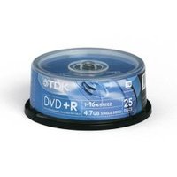 Диск DVD-R TDK 75000026056/DVD-R47CBED25/75000026064