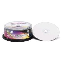 Диск DVD+R TDK 75000026866/DVD+R47PWWCBED25