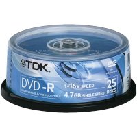 Диск DVD+R TDK R47CBED25