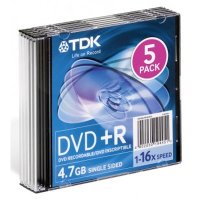 Диск DVD+R TDK t19446