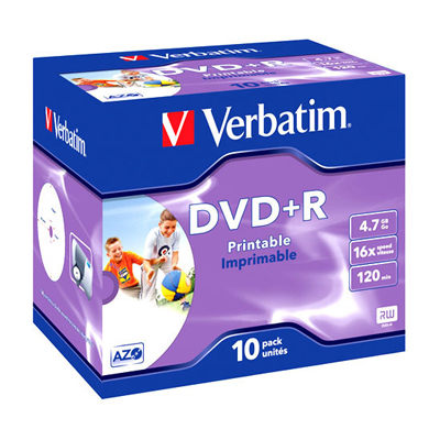 диск DVD+R Verbatim 43508