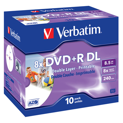 диск DVD+R Verbatim 43665