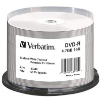 Диск DVD-R Verbatim 43448