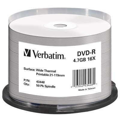 диск DVD-R Verbatim 43448