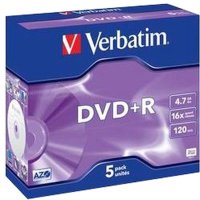 Диск DVD+R Verbatim 43497