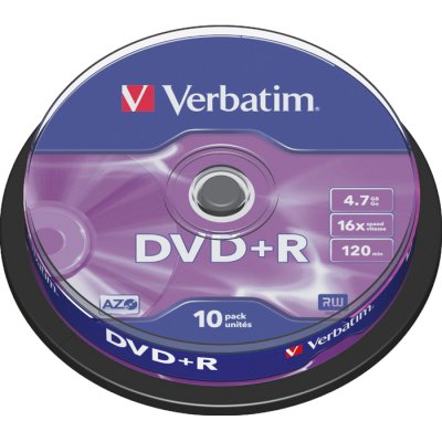диск DVD+R Verbatim 43498