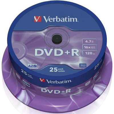 диск DVD+R Verbatim 43500