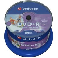 Диск DVD+R Verbatim 43512