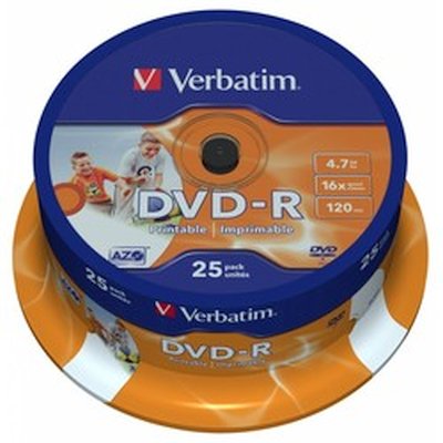 диск DVD-R Verbatim 43538