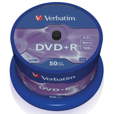 диск DVD+R Verbatim 43550