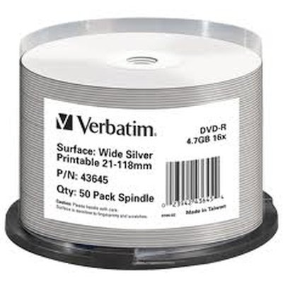 диск DVD-R Verbatim 43645