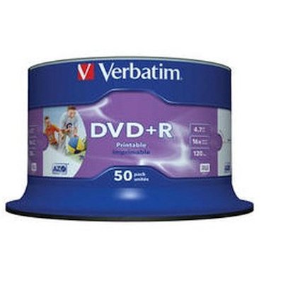 диск DVD+R Verbatim 43651