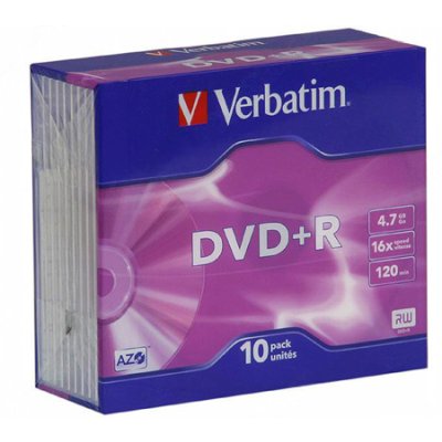 диск DVD+R Verbatim 43657