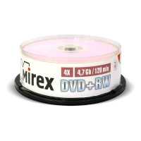 Диск DVD+RW Mirex 202592