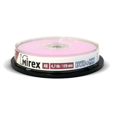 диск DVD+RW Mirex UL130022A4L