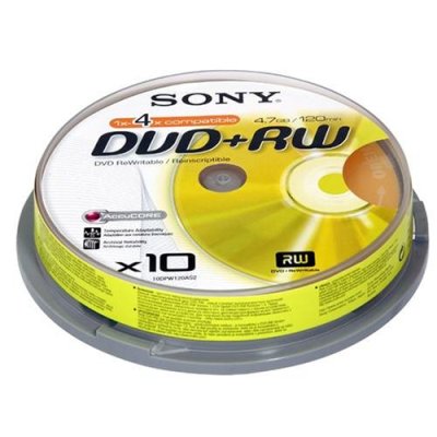 диск DVD+RW Sony 10DPW120ASP
