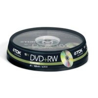 Диск DVD+RW TDK t19524