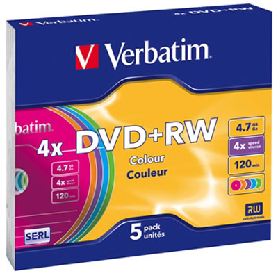 диск DVD+RW Verbatim 43297