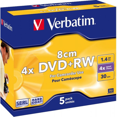 диск DVD+RW Verbatim 43565