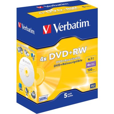 диск DVD+RW Verbatim 43179