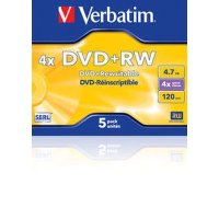 Диск DVD+RW Verbatim 43229