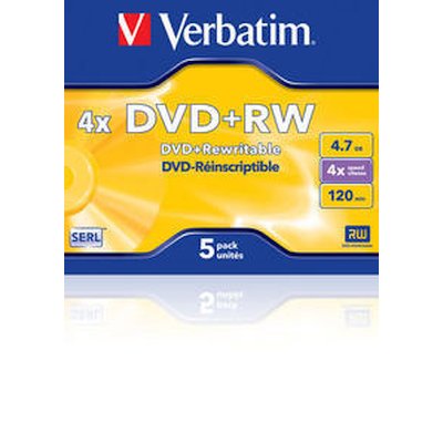 диск DVD+RW Verbatim 43229